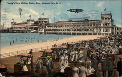 Young's New Million Dollar Pier Atlantic City, NJ Postcard Postcard