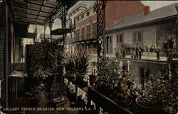 Gallery French Quarter Postcard