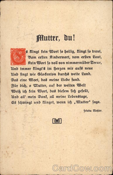 Mutter, du! Germany