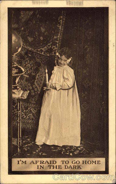 I'm afraid to go home in the dark Children