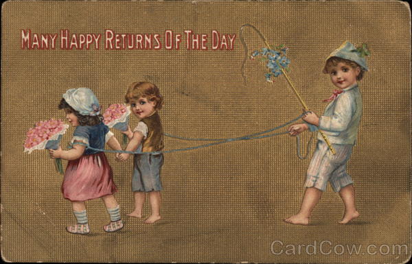 Two Girls and One Boy Children