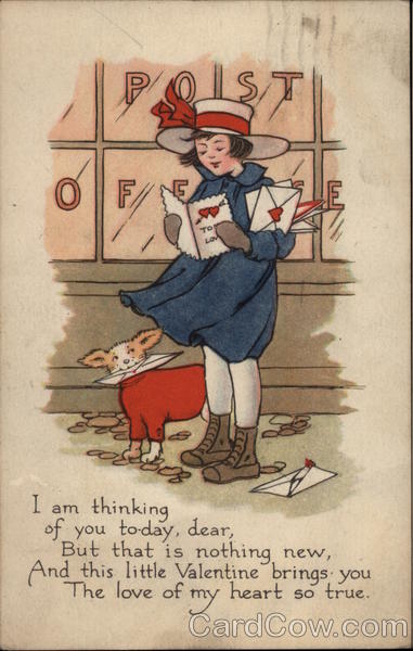 Post Office Valentine Children