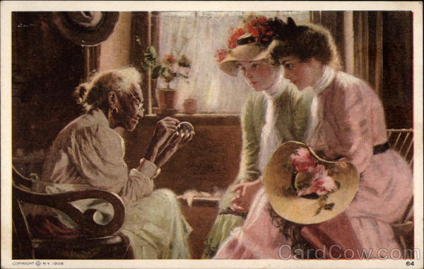 Two Women Listening to Their Fortune Astrology & Zodiac