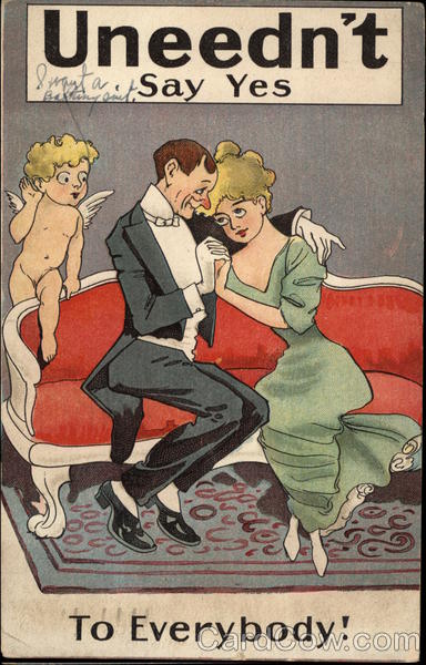 Couple and Cupid Couples