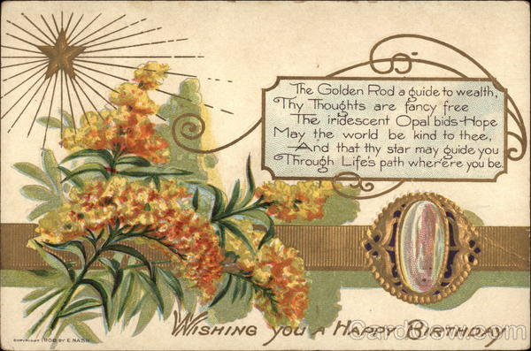 Golden Rod Flowers Astrology & Zodiac