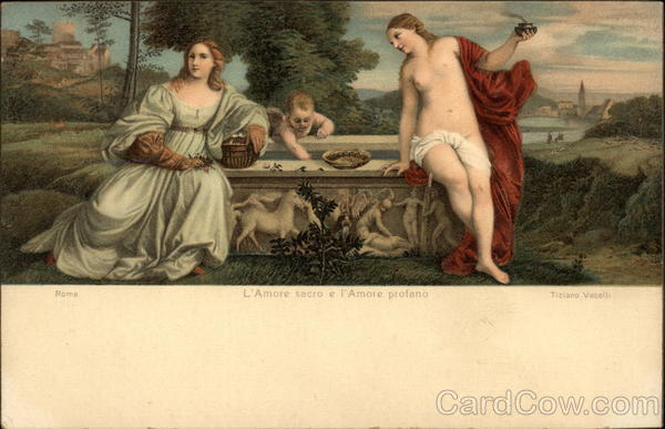 L'Amore Sacro e i'Amore Profano Art