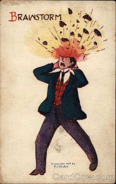 Brainstorm! Comic, Funny