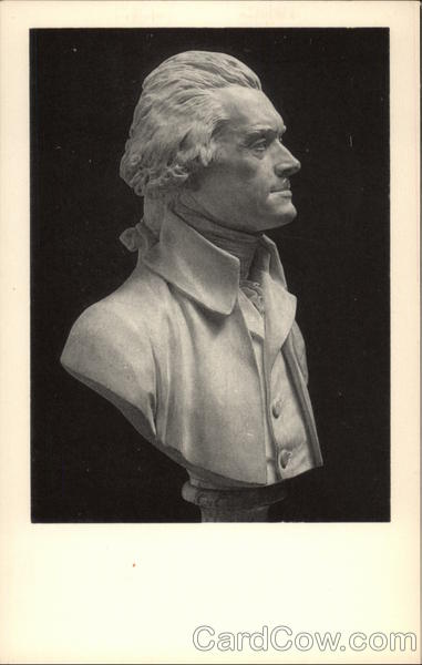 Bust of Thomas Jefferson Art