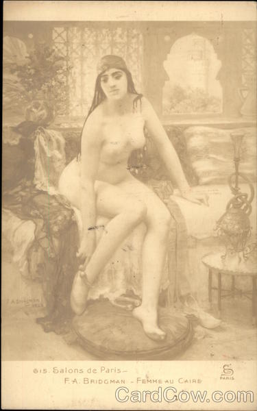 Femme Au Caire F. A. Bridgman Art