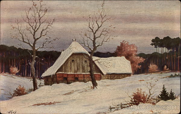 Peace of winter Walter Hoy Art