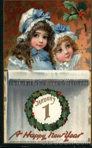 Two Girls in Bonnets Children
