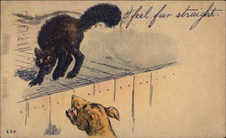 I Feel Fur Straight Postcard