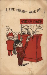 A Pipe Dream - Wake Up Horse Racing Postcard Postcard