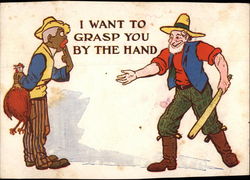 I Want to Grasp You By the Hand Postcard