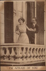 I'm Afraid of You Postcard