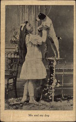 Me and my dog Postcard
