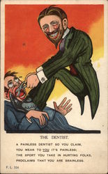 The Dentist Postcard