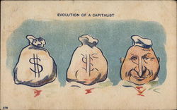 Evolution of a Capitalist Postcard
