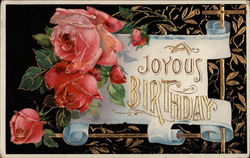 Joyous Birthday Postcard