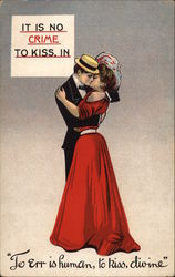 To Err is Human, to Kiss, Divine Postcard