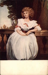 Mrs. Mark Currie Postcard