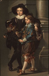 Die Belden Sohne des Rubens Art Postcard Postcard