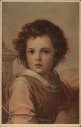 El Divino Pastor by B. E. Murillo Postcard