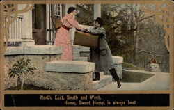 North, East, South and West, Home, Sweet Home, Is Always Best Postcard