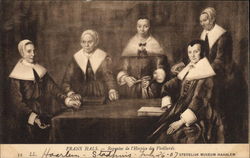 Frans Hals' Painting of the Regents Postcard