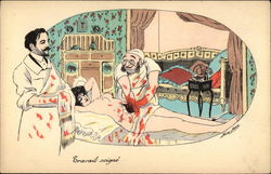 Travail Soigne Postcard
