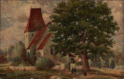 The Village Church Postcard