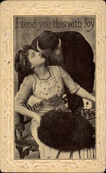 I Send You This With Joy Postcard