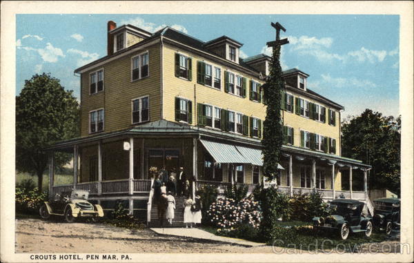 Crouts Hotel Pen Mar Pennsylvania