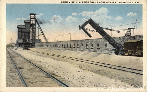 Leith Mine, HC Frick Coal & Coal Company Uniontown Pennsylvania