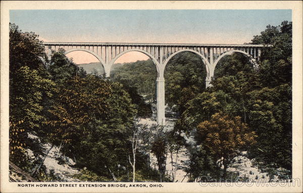 North Howard Street Extension Bridge Akron Ohio