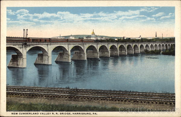 New Cumberland Valley Railroad Bridge Harrisburg Pennsylvania