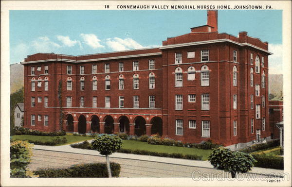 Connemaugh Valley Memorial Nurses Home Johnstown Pennsylvania