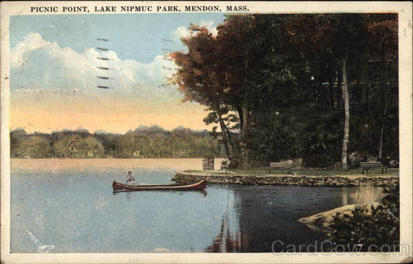 Picnic Point, Lake Nipmuc Park Mendon Massachusetts
