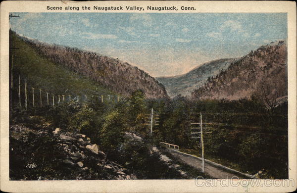 Scene Along the Naugatuck Valley Connecticut