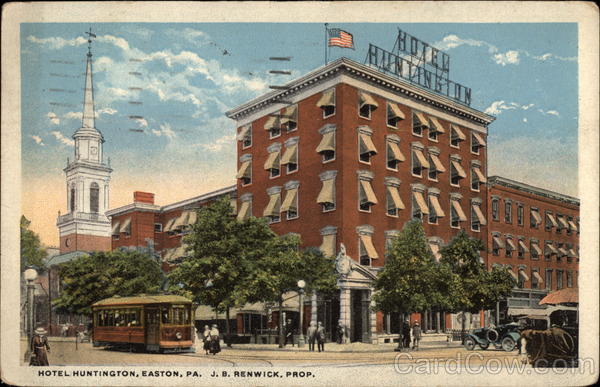 Hotel Huntington Easton Pennsylvania