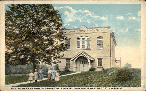 The John Stemme Memorial Gymnasium Wartburg Orphans' Farm School Mount Vernon New York