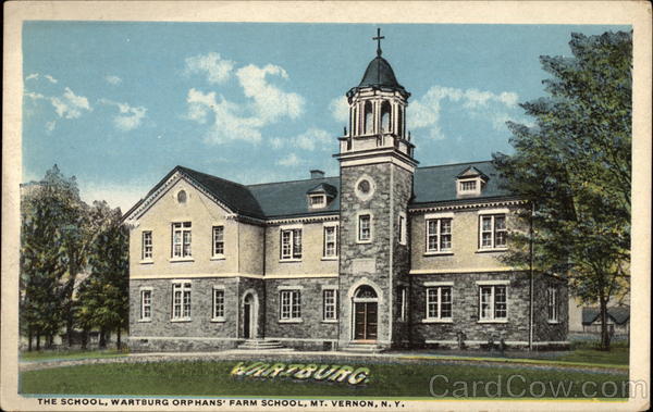 The School, Wartburg Orphans' Farm School Mount Vernon New York