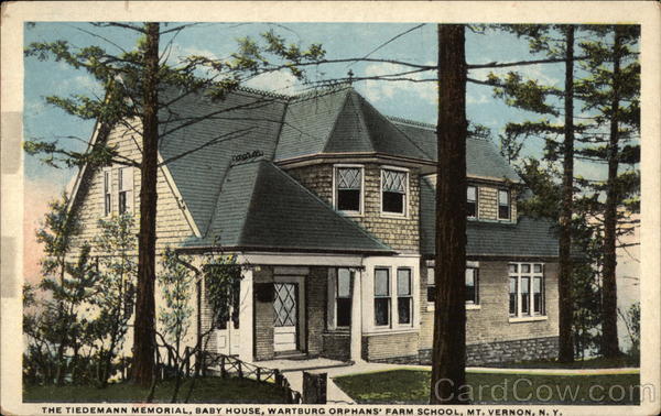 The Tiedemann Memorial, Baby House, Wartsburg Orphans' Farm School Mount Vernon New York