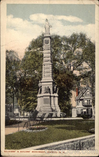 Soldiers' & Sailors' Monument Nashua New Hampshire