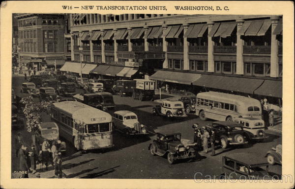 New Transportation Units Washington District of Columbia