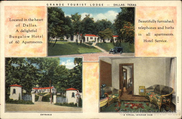 Grande Tourist Lodge Dallas Texas