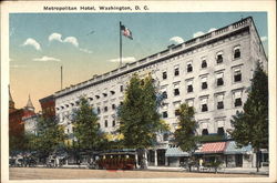 Metropolitan Hotel Washington, DC Washington DC Postcard Postcard