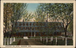 Sheridan Inn Hotel Postcard