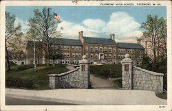Fairmont High School Postcard