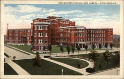 New Western Pennsylvania Hospital Postcard